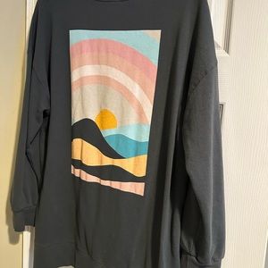 Nurtured by nature pullover